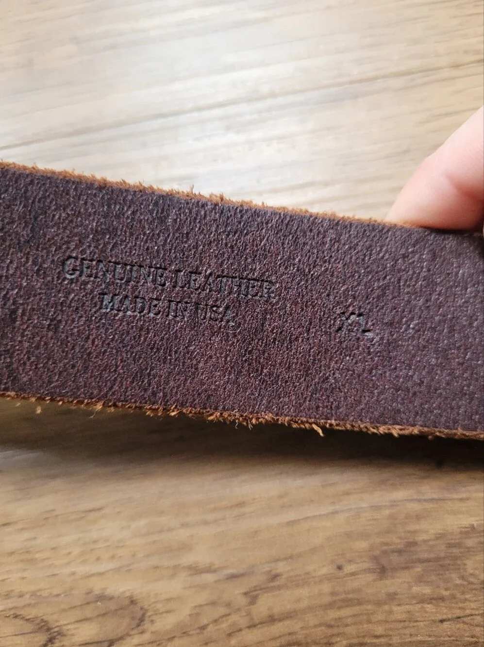 Women's Genuine Leather Belt, Extra Large